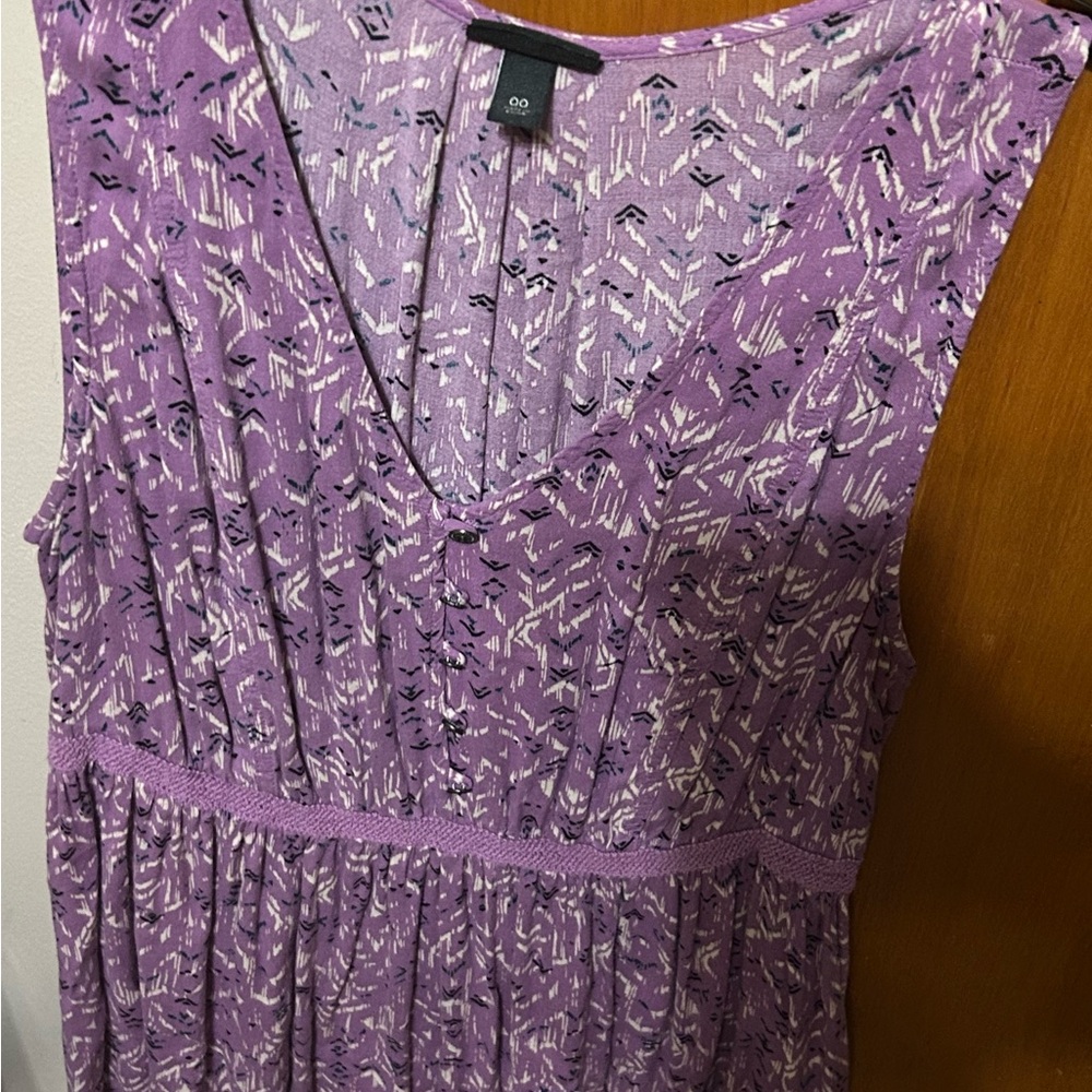 Torrid Purple Patterned top